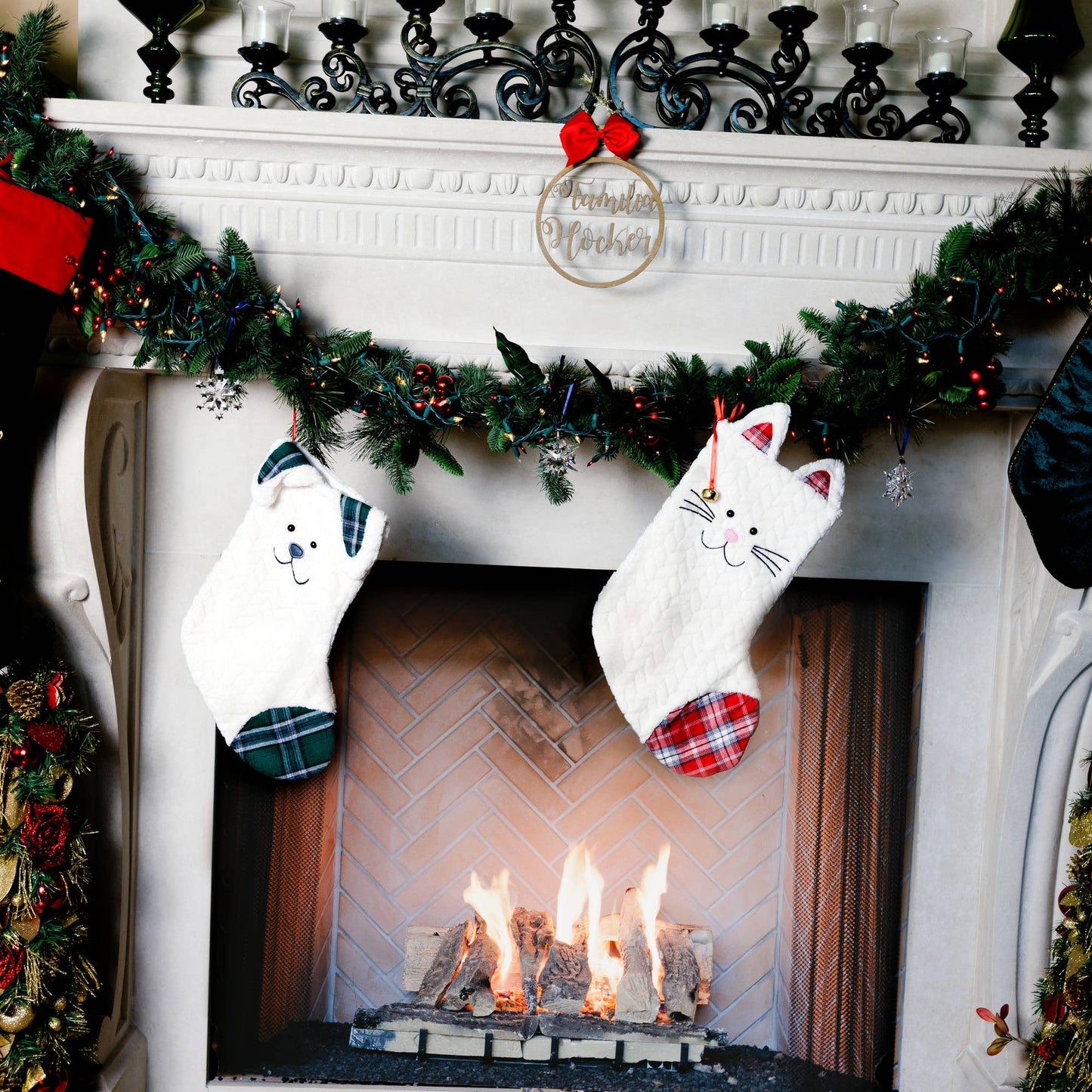 Sugar - 18" Cat Stocking