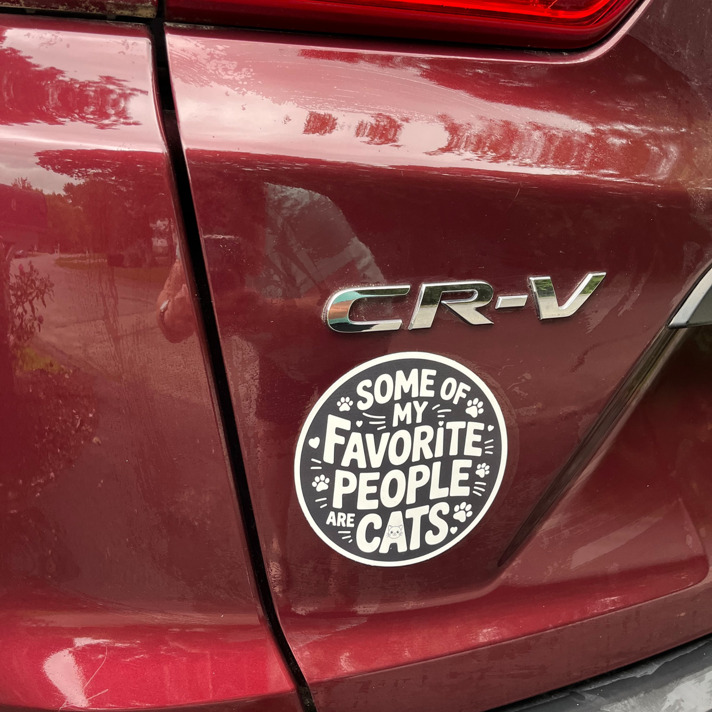 Some Of My Favorite People Are Cats - Car Magnet