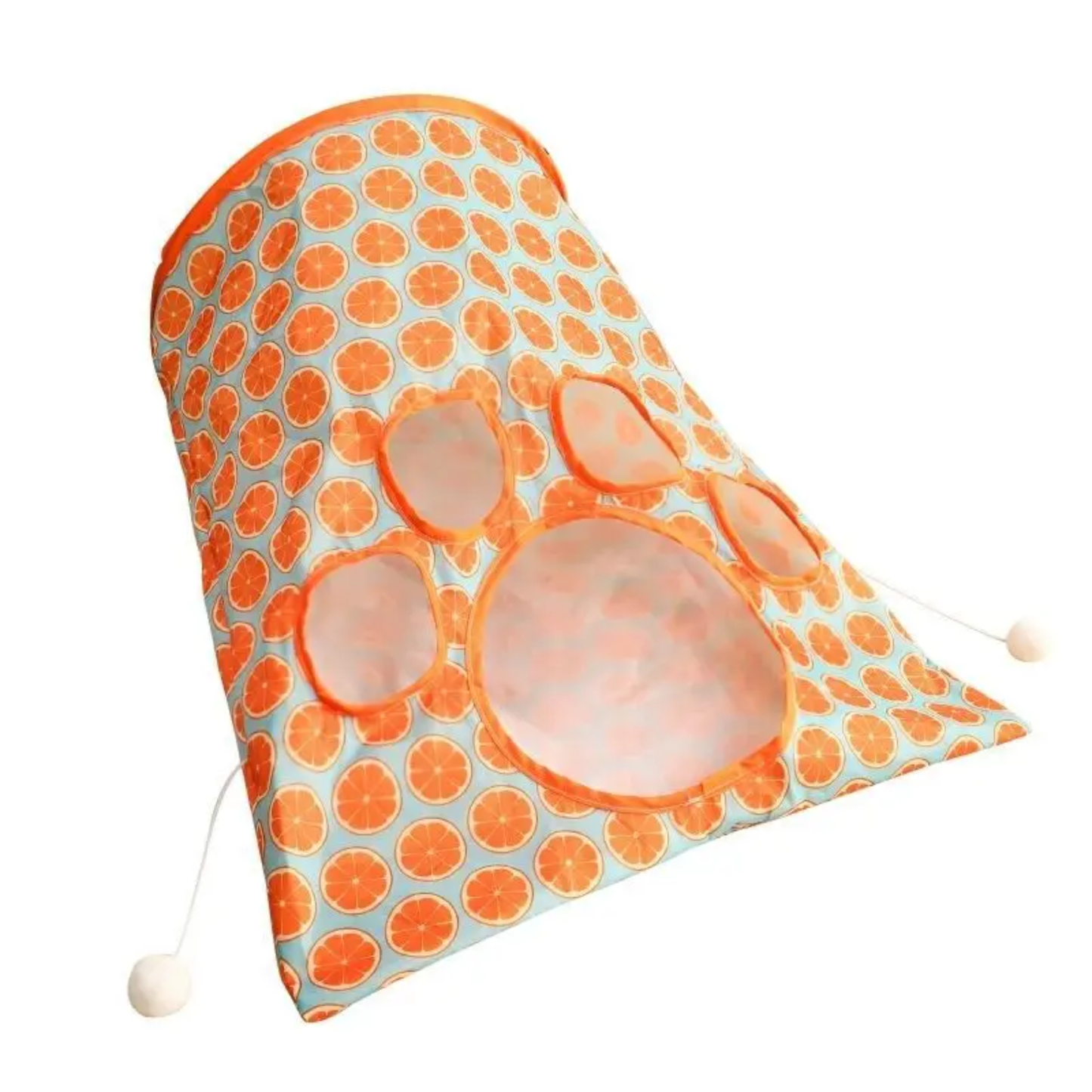 Foldable Cat Tunnel Toy – Noisy Paper & Rolling Fun