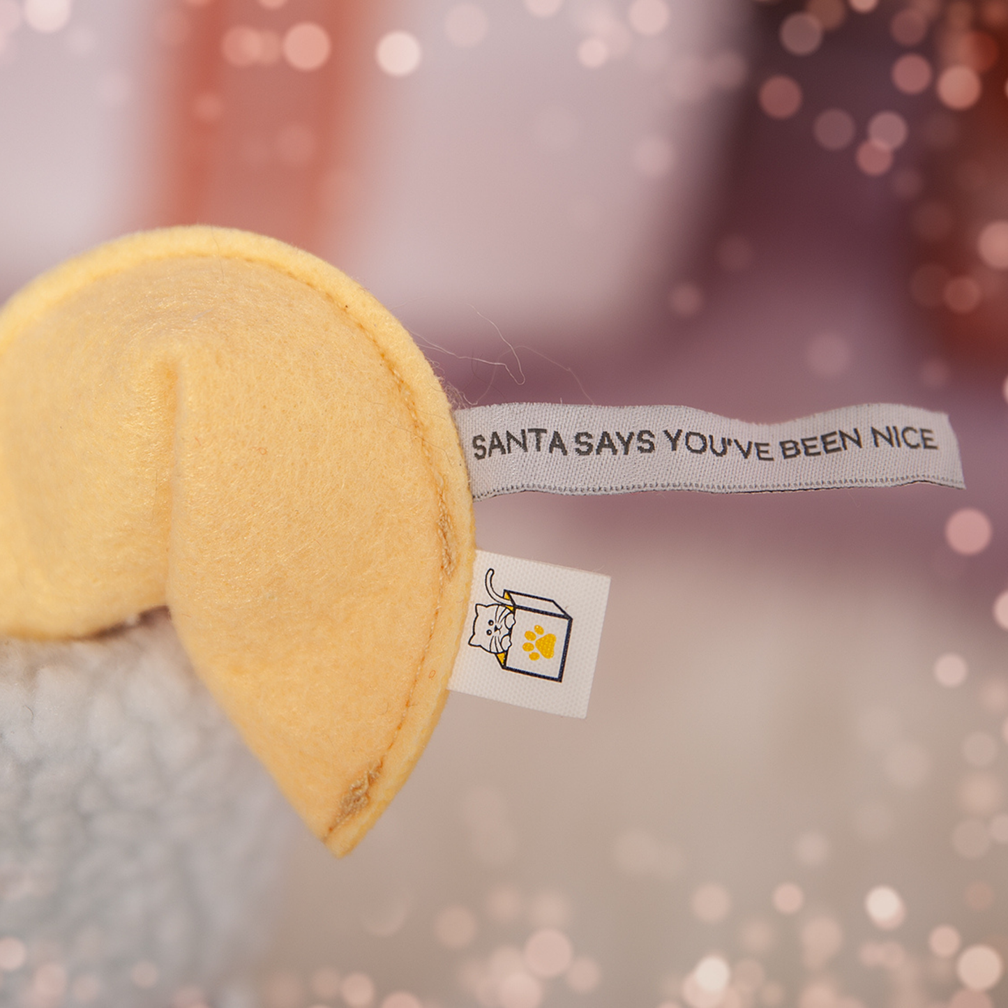 Christmas Stocking for Cats with Three Holiday Cat Toys