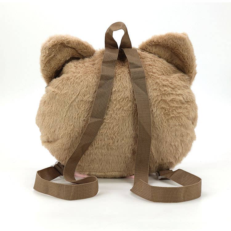 Strawberry Kitty Plushy Backpack