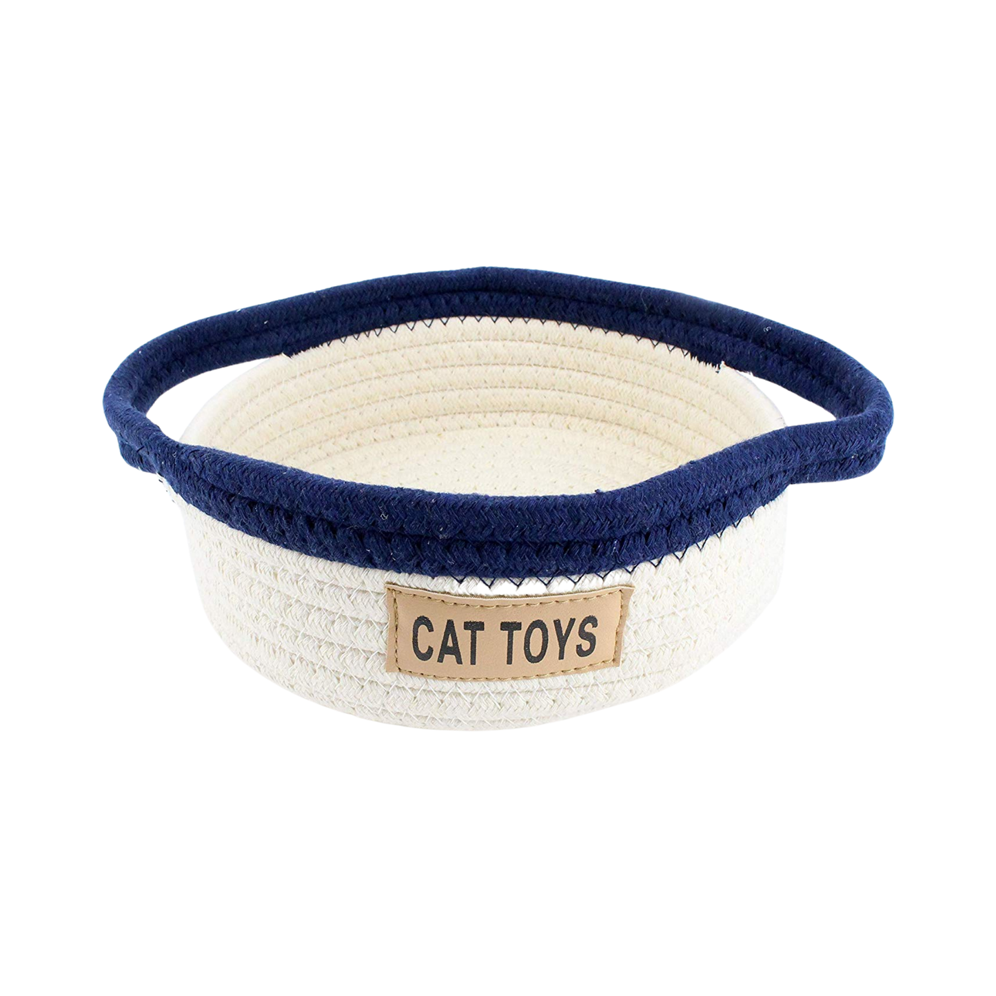 Midlee Cat Toy Rope Cotton Basket (Small)